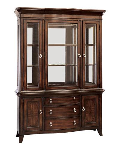 Homelegance - Keegan Rich Brown Cherry Buffet & Hutch - 2546-50