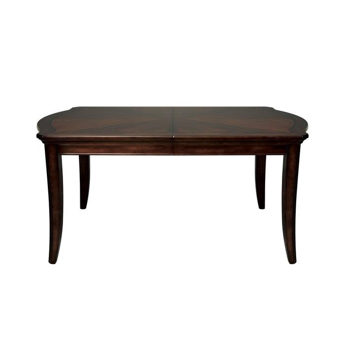 Homelegance - Keegan Rich Brown Cherry 5 Piece Dining Table Set - 2546-96-5