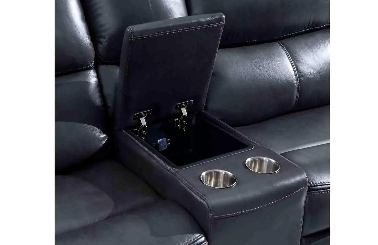 2711 Modern Premium Power Recliner Sectional In Grey Color | ESF | Home Elegance USA