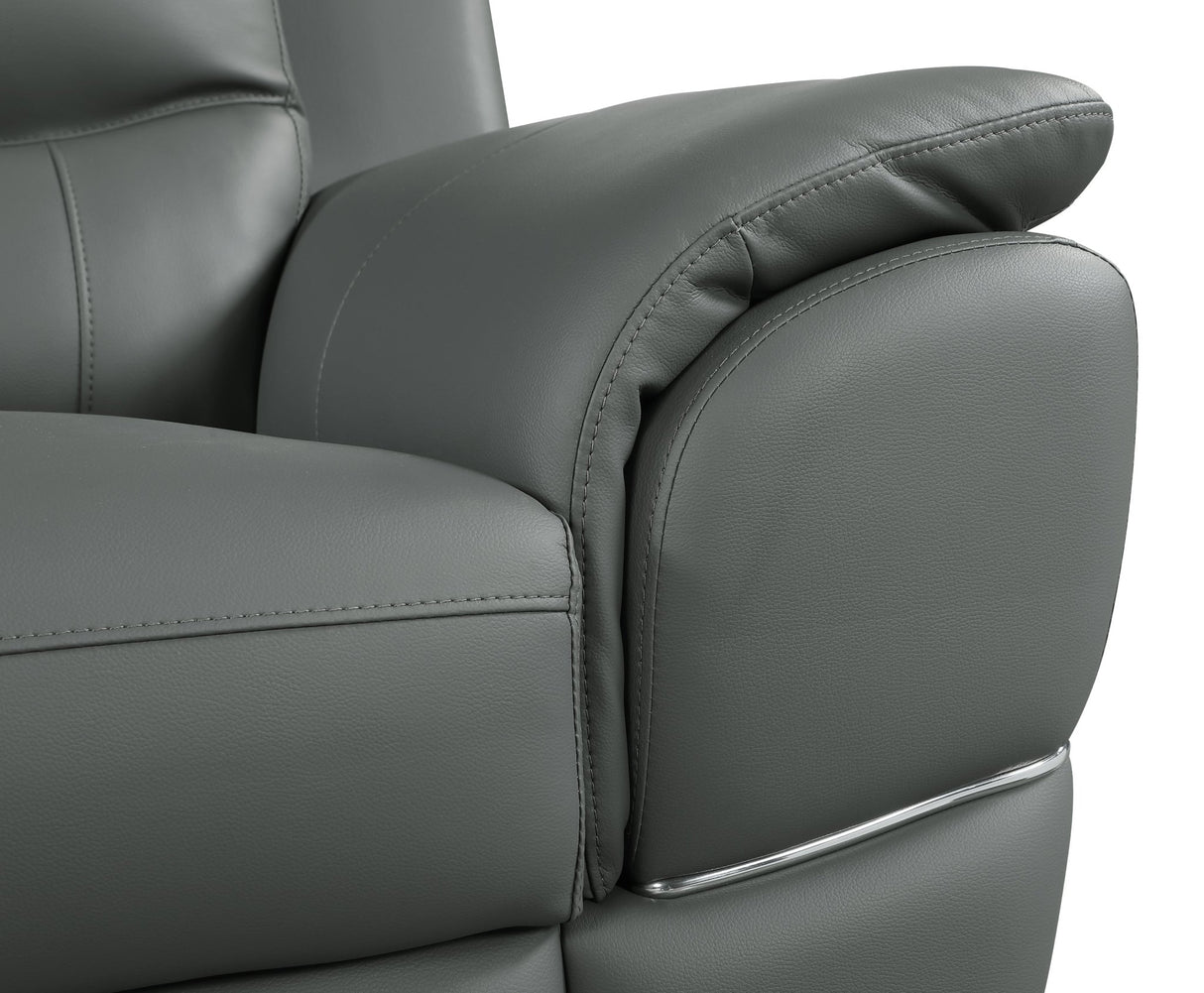 Genuine Leather Chair - Home Elegance USA