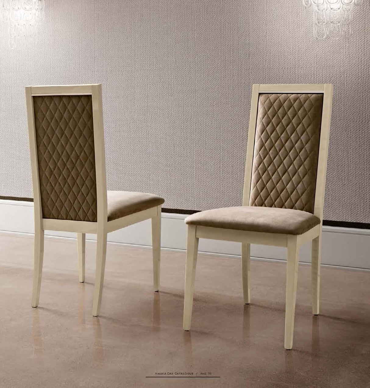 Ambra 8 Piece Dining Room Set W - 1Ext - Ambratable - 8Set | ESF | Home Elegance USA