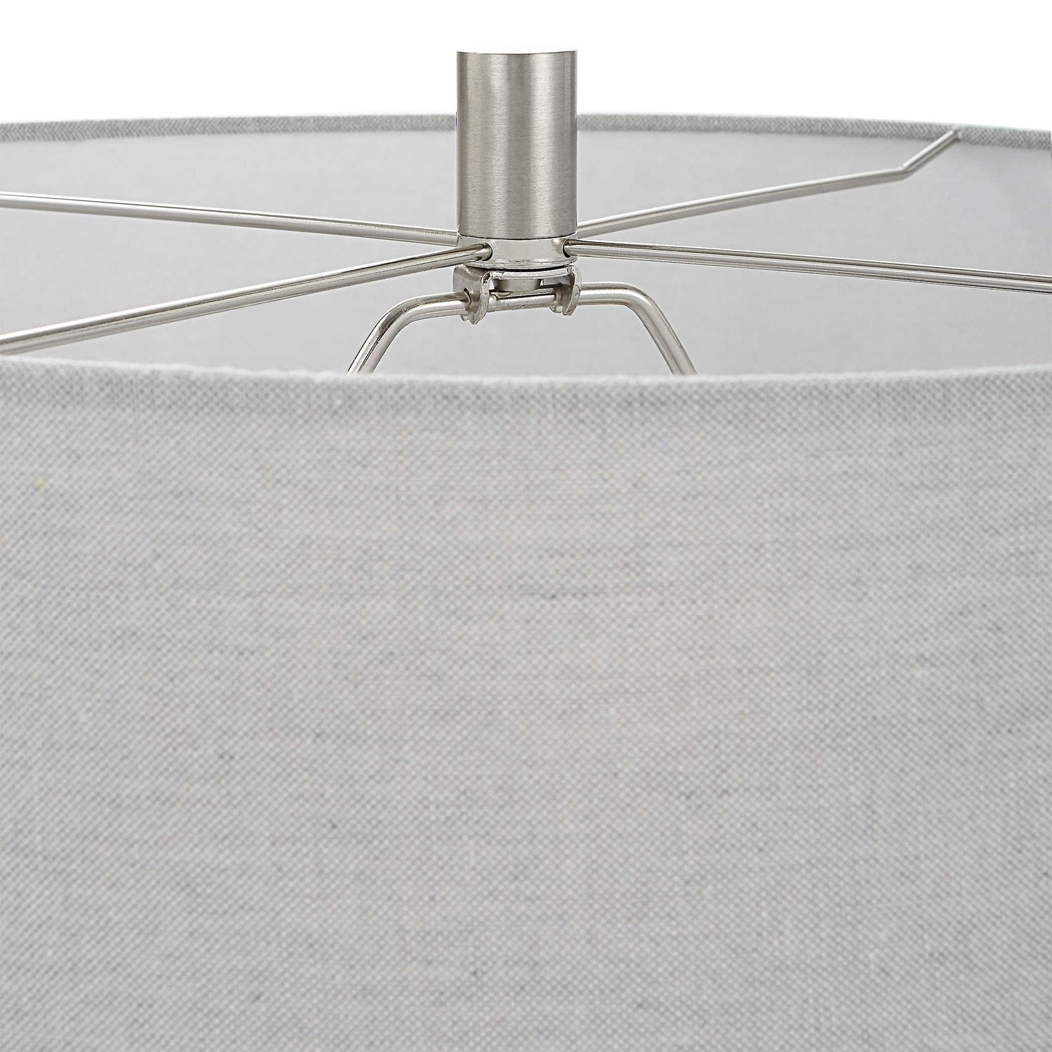 Uttermost Twilight Satin Black Table Lamp - Home Elegance USA