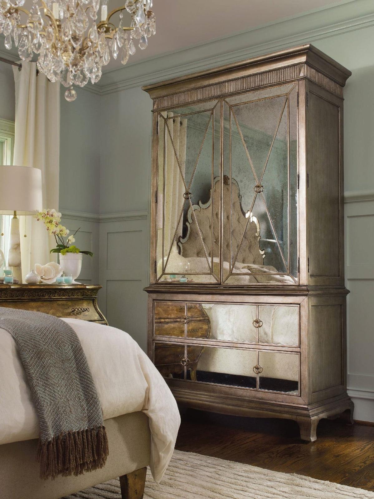 Bedroom Sanctuary Armoire - Visage | Hooker | Home Elegance USA