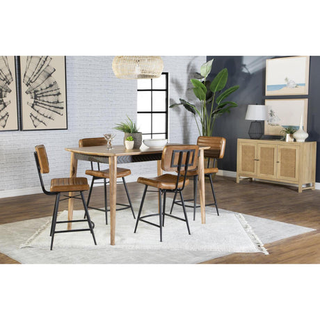 Coaster Furniture Partridge 110578-S5C 5 Pc Counter Height Dining Set - Home Elegance USA