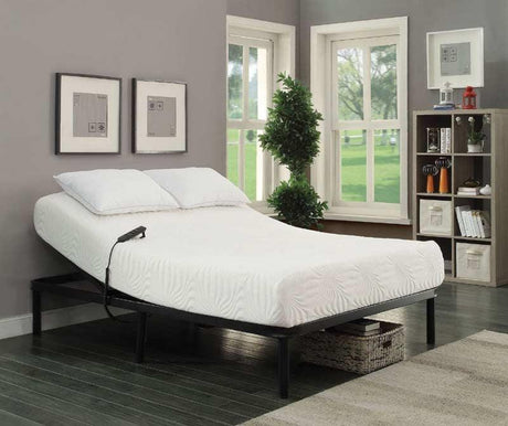 Coaster Furniture - Stanhope Black Eastern King Adjustable Bed Base - 350044Ke