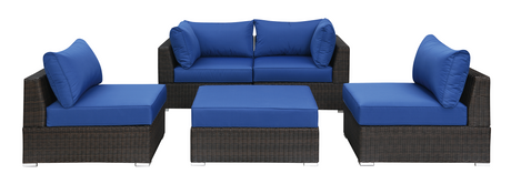 MODULA SET - 5PC in Blue - Home Elegance USA