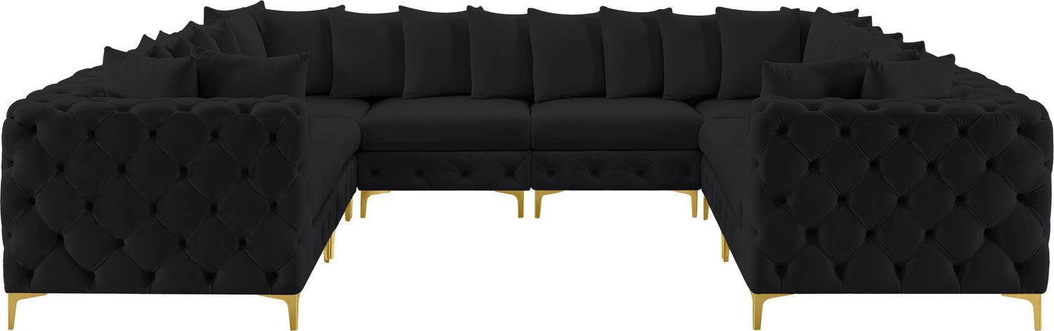 Tremblay - Modular Sectional 8 Piece - Black - Fabric - Home Elegance USA