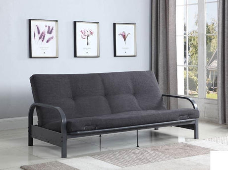 Coaster Furniture - Dark Grey Futon - 360008