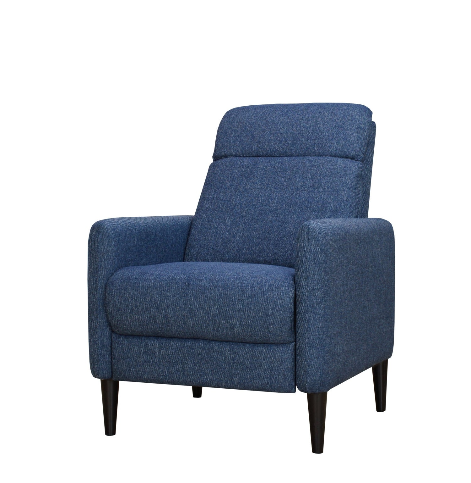 MOLSON PUSHBACK RECLINER CHAIR - BLUE - Home Elegance USA