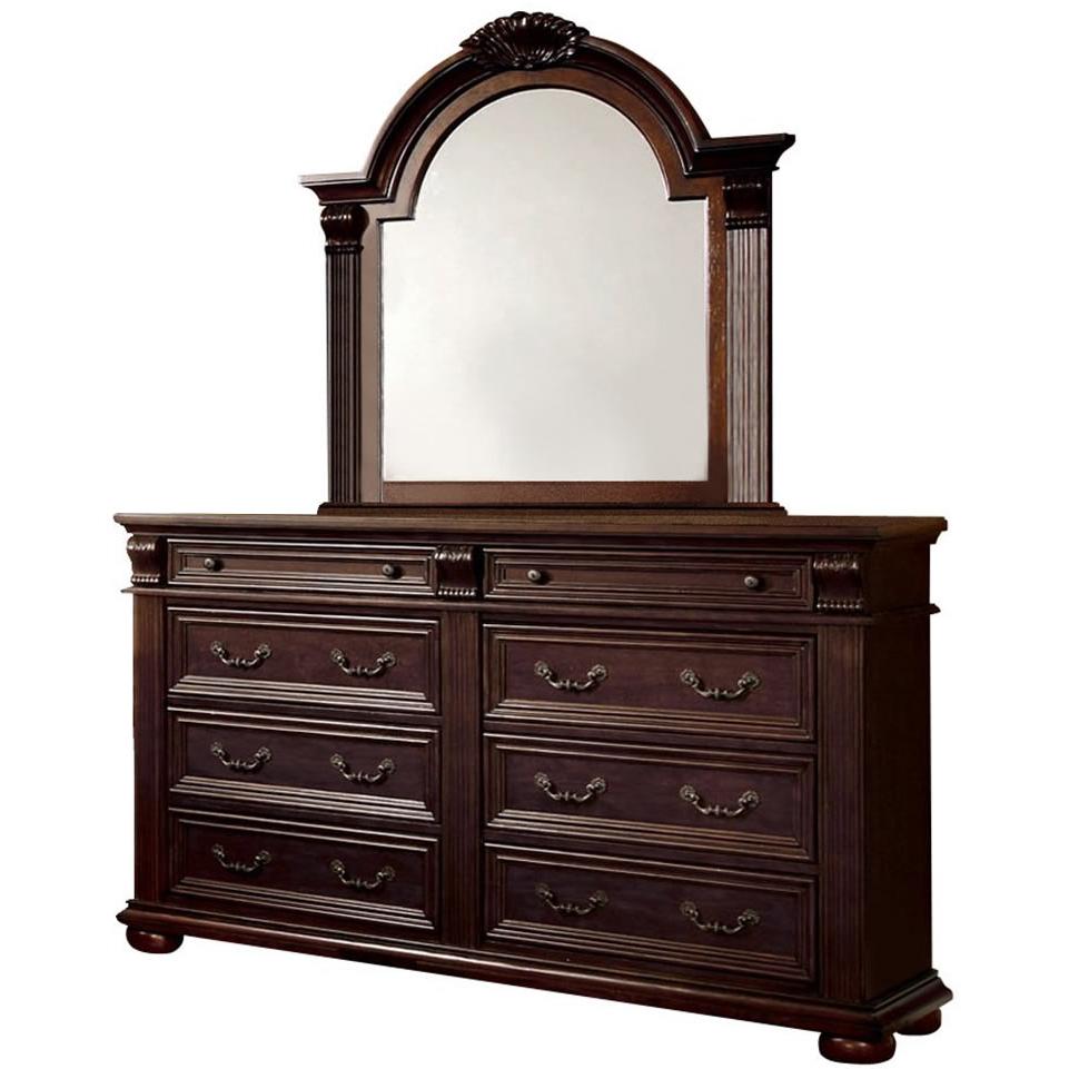 Furniture of America Esperia 8-Drawer Dresser CM7711D - Home Elegance USA