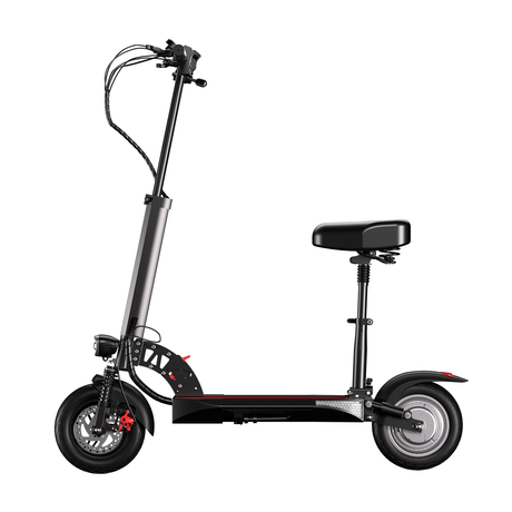 E-Scooters Off Road Foldable 10 inches Long Range E-Scooter With Seat  500W 48V 12.5ah