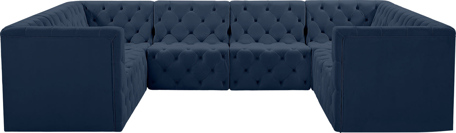 Tuft - Modular Sectional 8 Piece - Navy - Fabric - Home Elegance USA