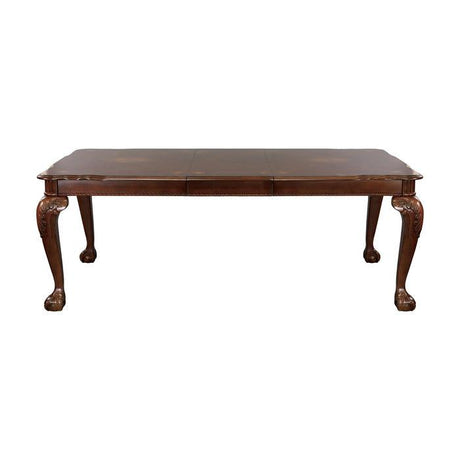 Homelegance - Norwich Dining Table In Dark Cherry - 5055-82