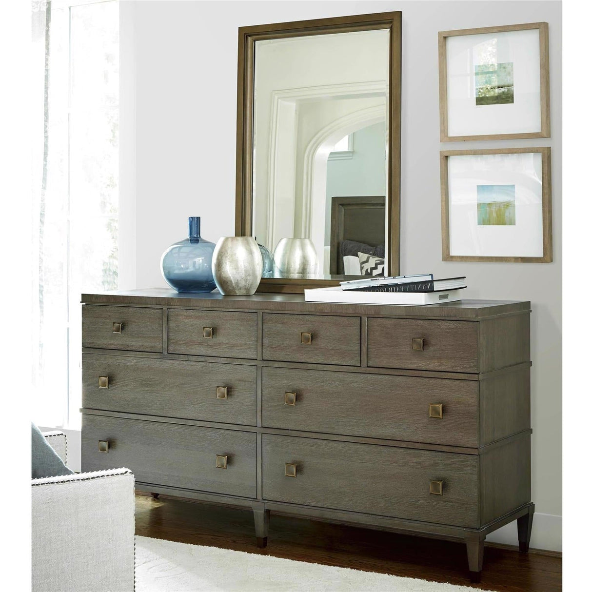 Playlist Dresser with 8 Drawers in Brown Eyed Girl or Smoke on the Water | Universal