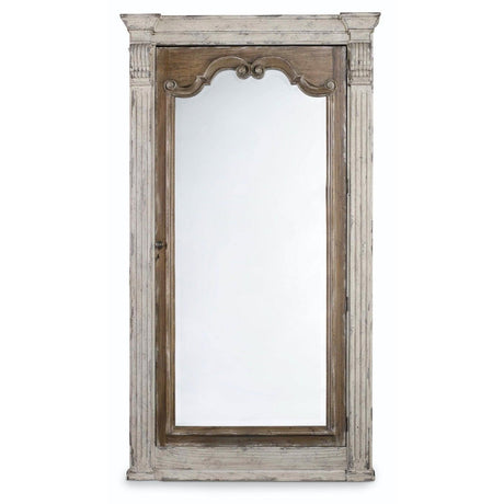 Hooker Furniture Chatelet Floor Mirror With Jewelry Armoire Storage