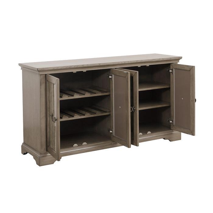 Homelegance - Vermillion Server With Mirrored Door - 5442-40