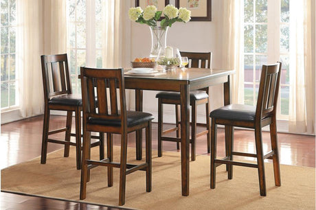 Delmar 5 Piece Counter Height Set 5511 - 36 | Homelegance | Home Elegance USA