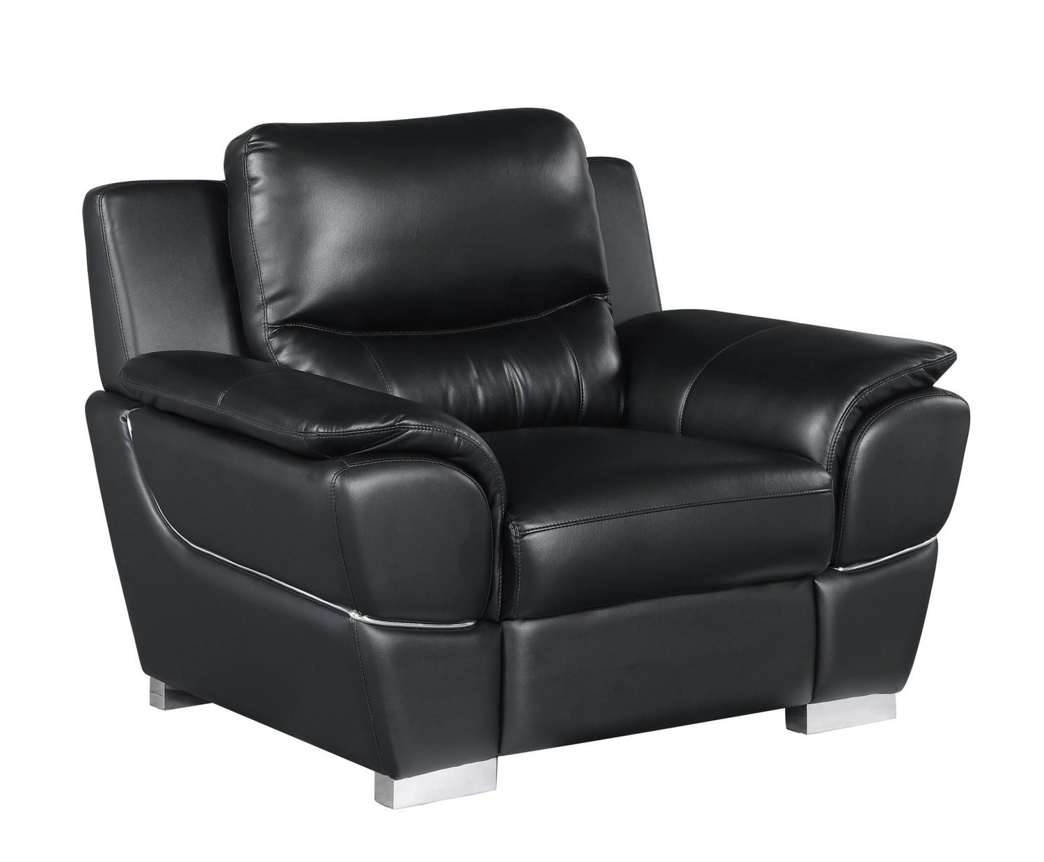 Genuine Leather Chair - Home Elegance USA