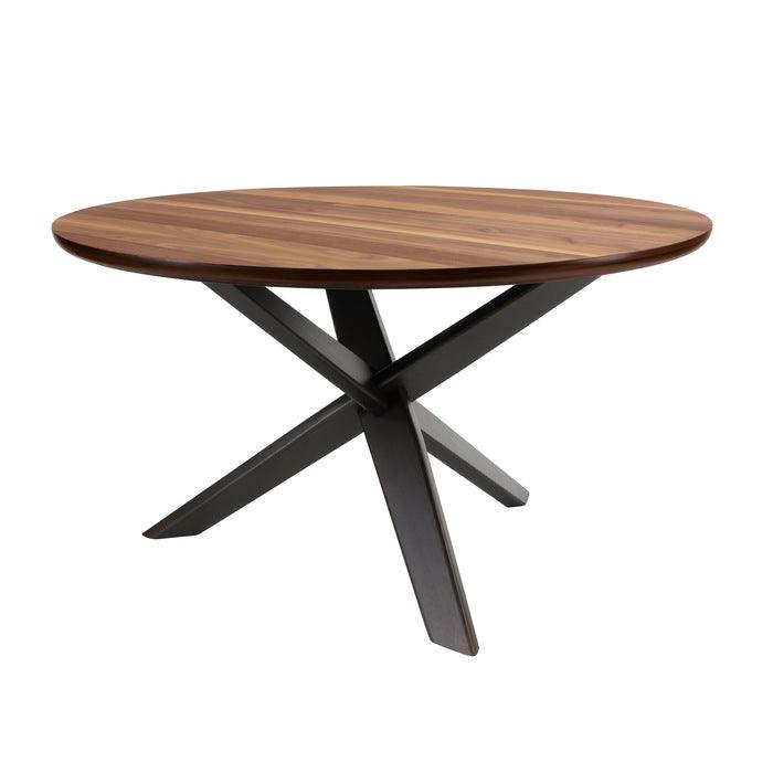 Homelegance - Nelina Brown Round Dining Table - 5597-53