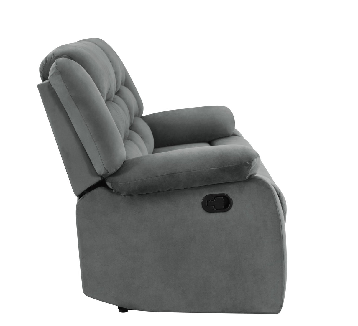 Global United Transitional Microfiber Fabric Recliner Chair