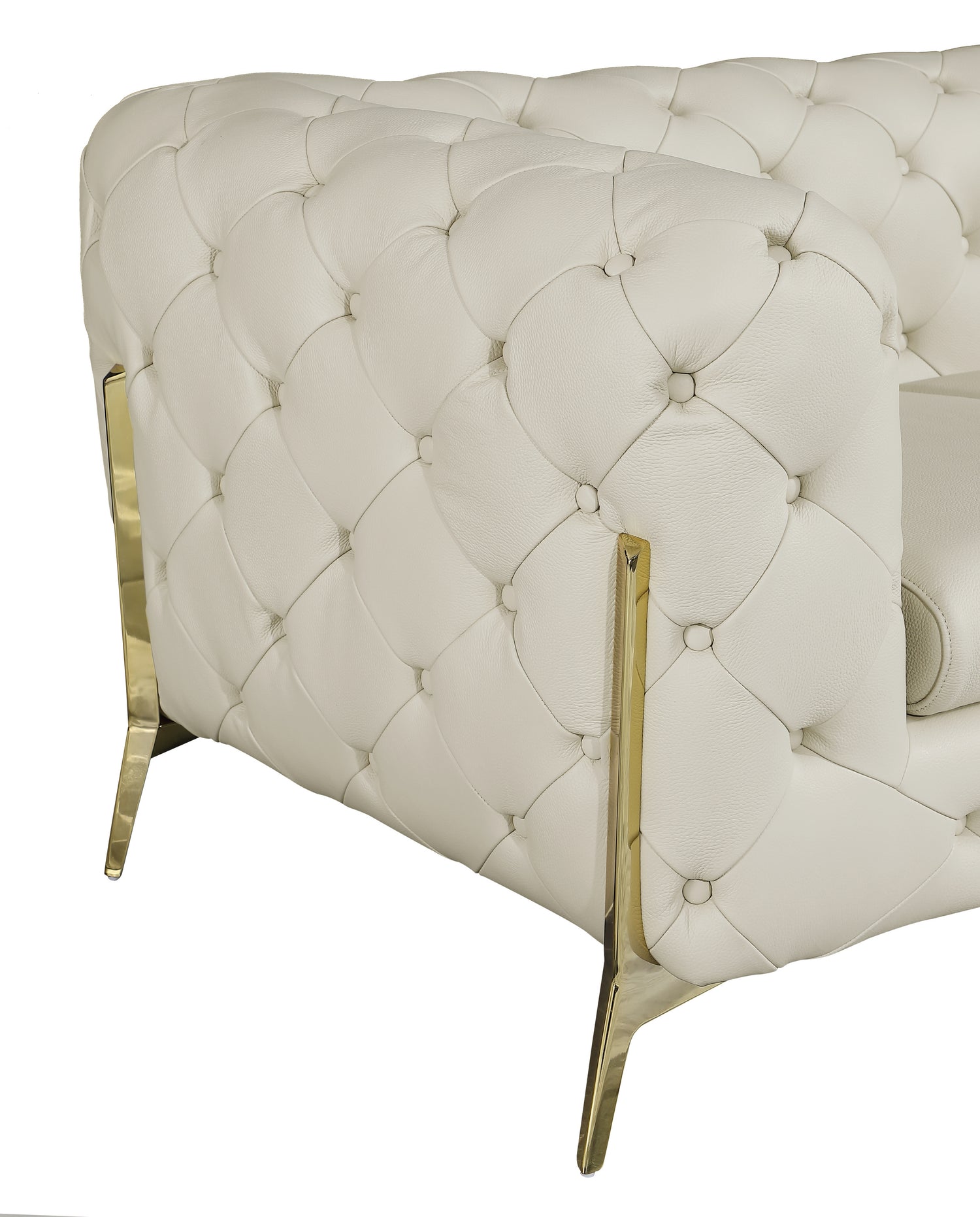 Global United 100% Top Grain Italian Leather chair - Home Elegance USA