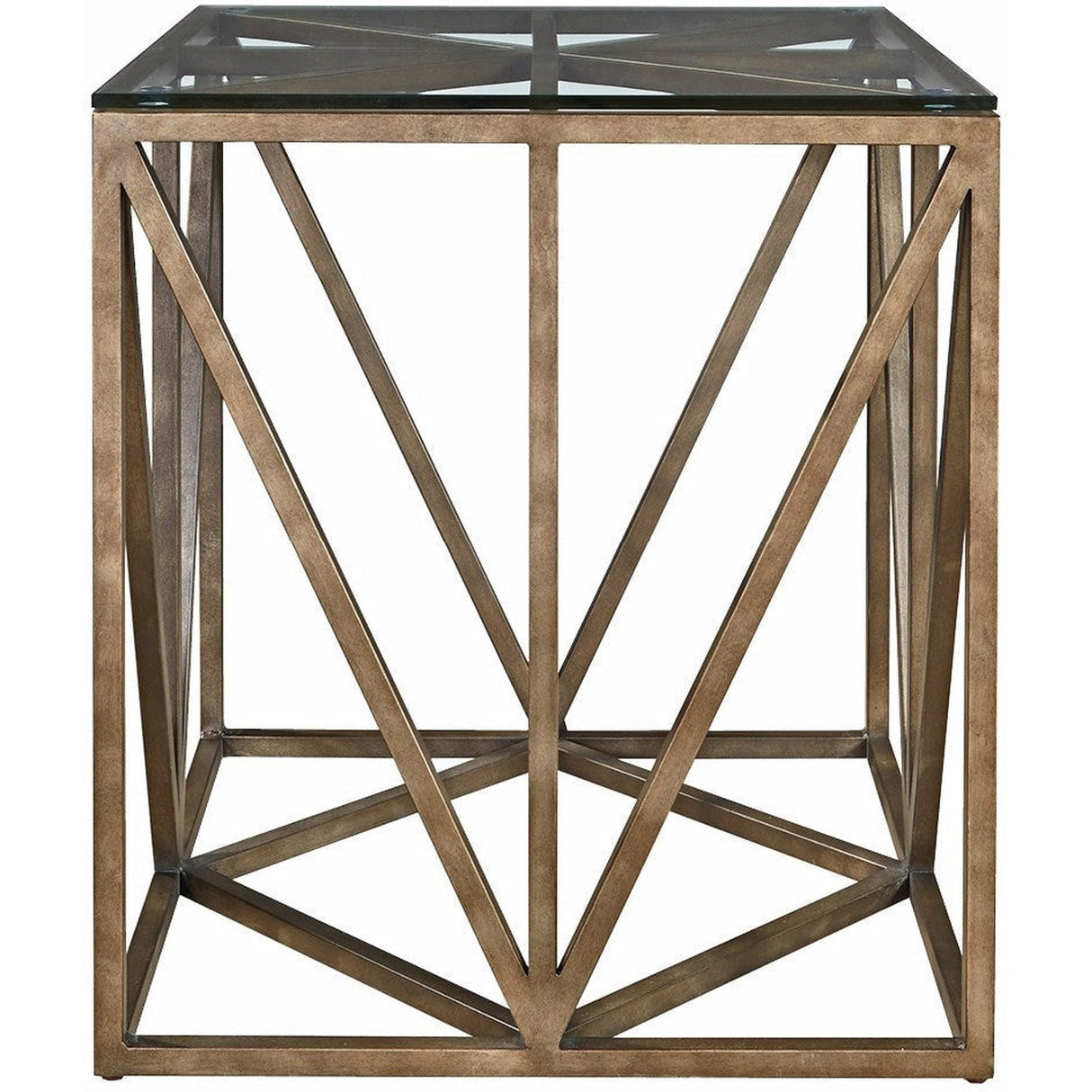 Authenticity Truss Square End Table | Universal