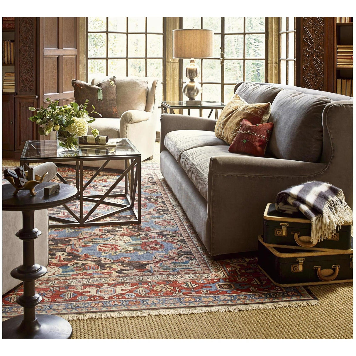 Authenticity Truss Square End Table | Universal