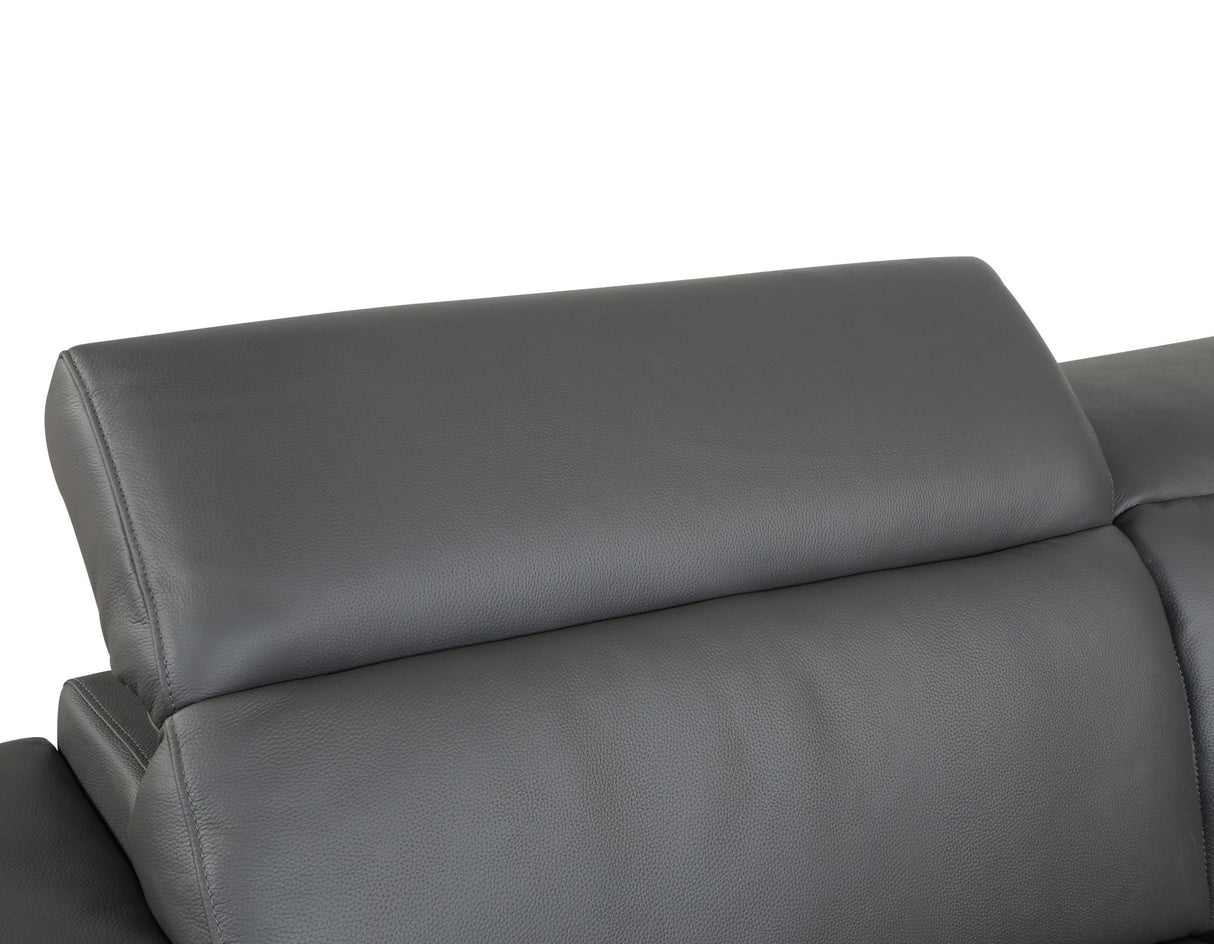 Top Grain Italian Leather Chair - Home Elegance USA
