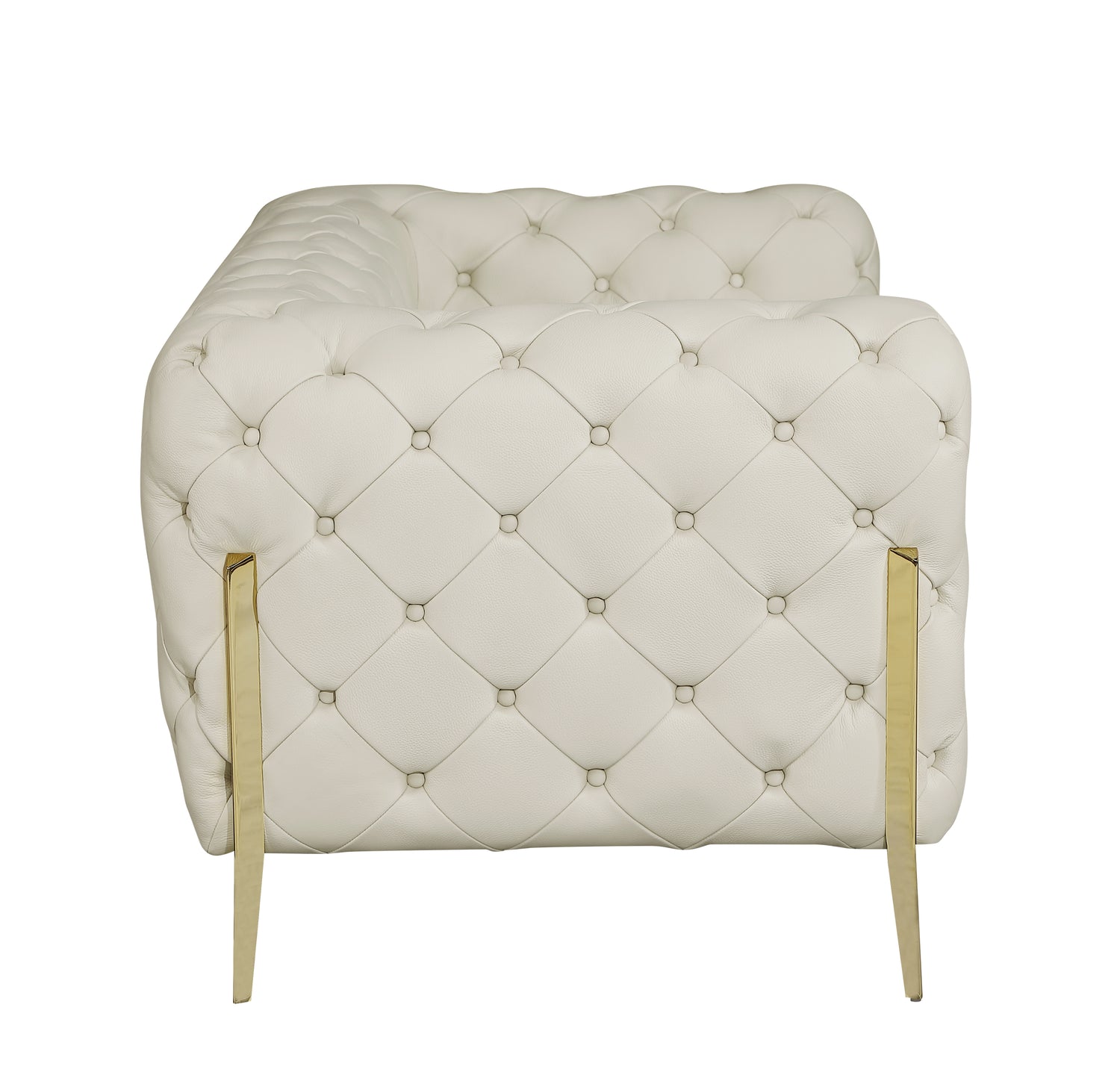 Global United 100% Top Grain Italian Leather chair - Home Elegance USA