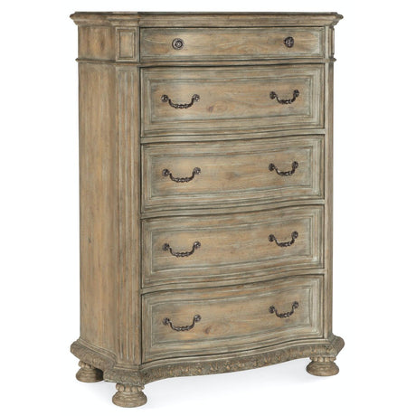 Castella Five Drawer Chest | Hooker | Home Elegance USA