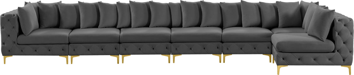 Tremblay - Modular Sectional 7 Piece - Gray - Modern & Contemporary - Home Elegance USA