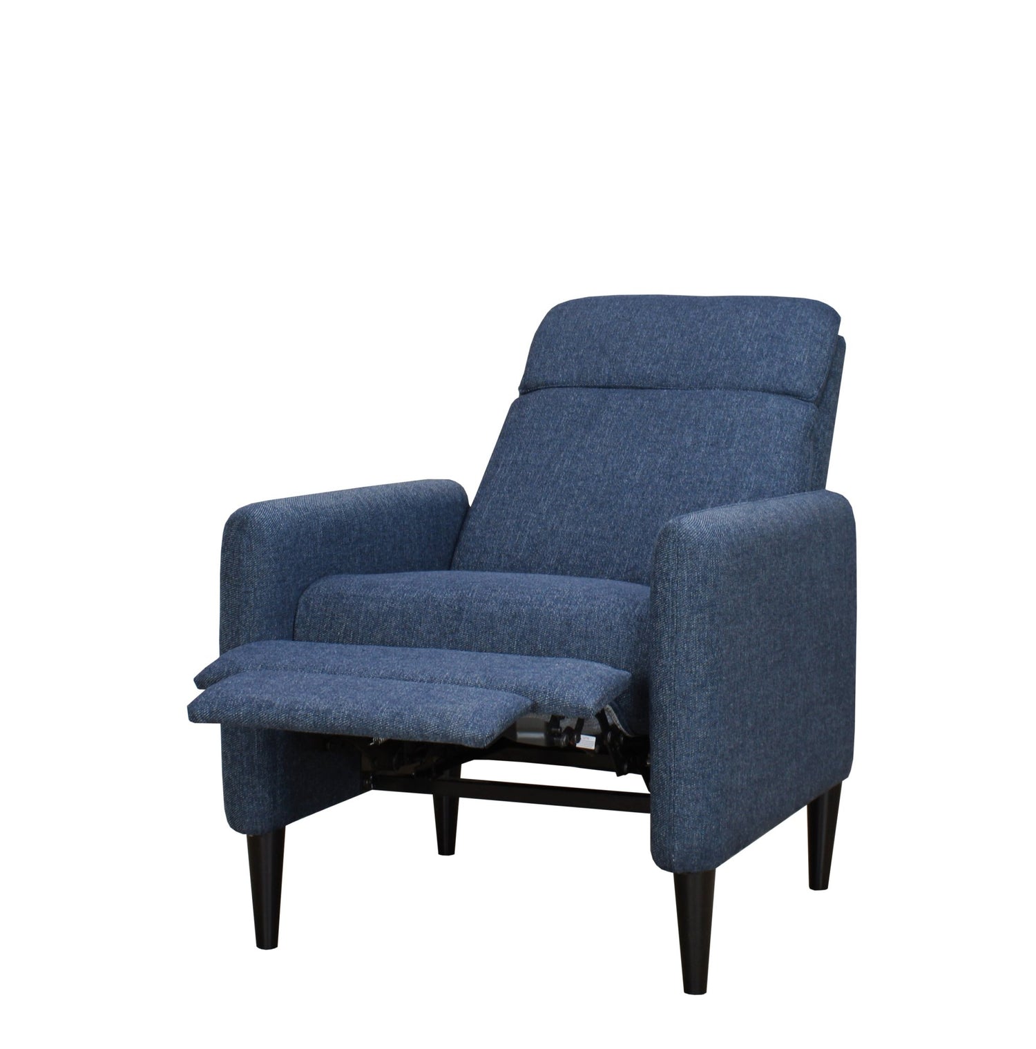 MOLSON PUSHBACK RECLINER CHAIR - BLUE - Home Elegance USA