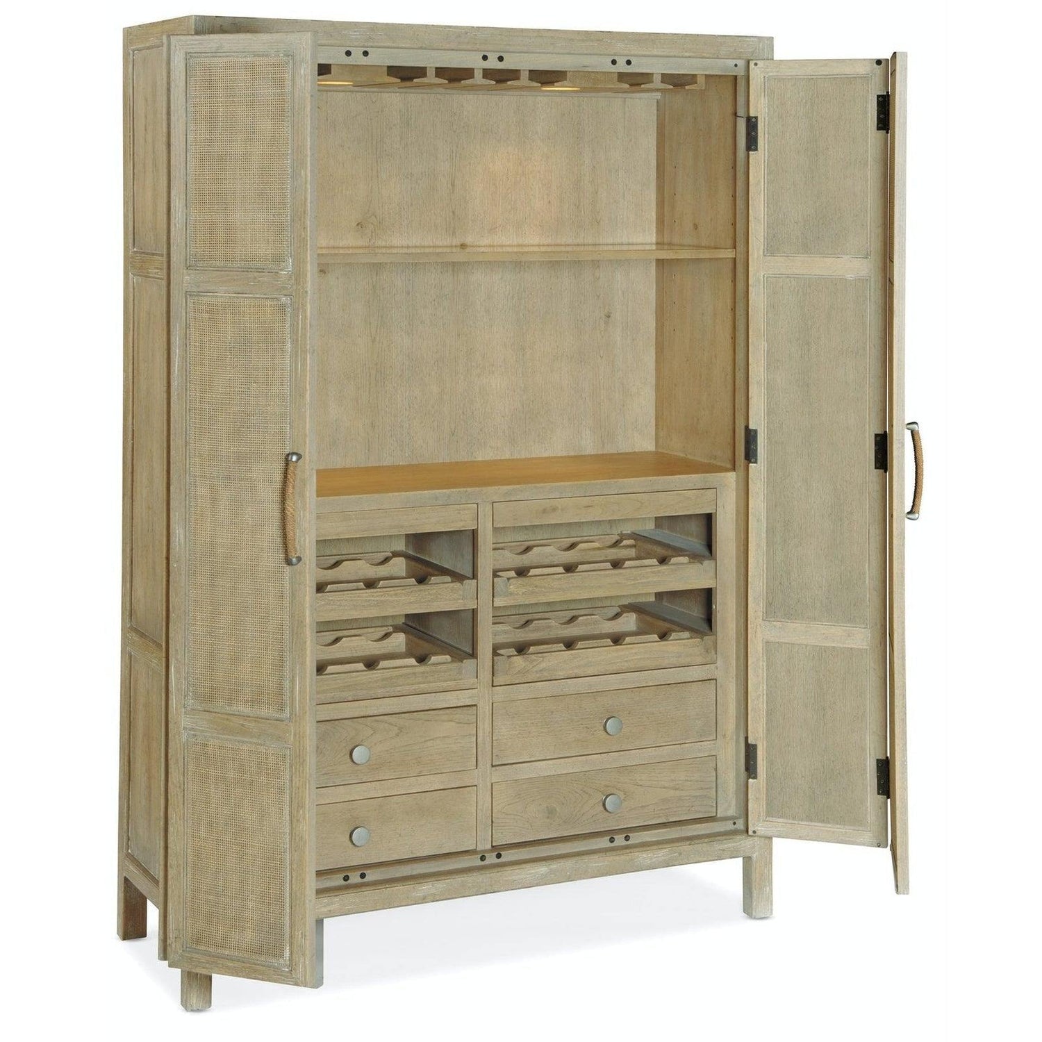 Bar And Game Room Surfrider Bar Cabinet | Hooker | Home Elegance USA
