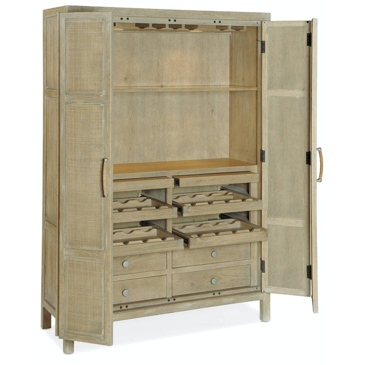 Bar And Game Room Surfrider Bar Cabinet | Hooker | Home Elegance USA