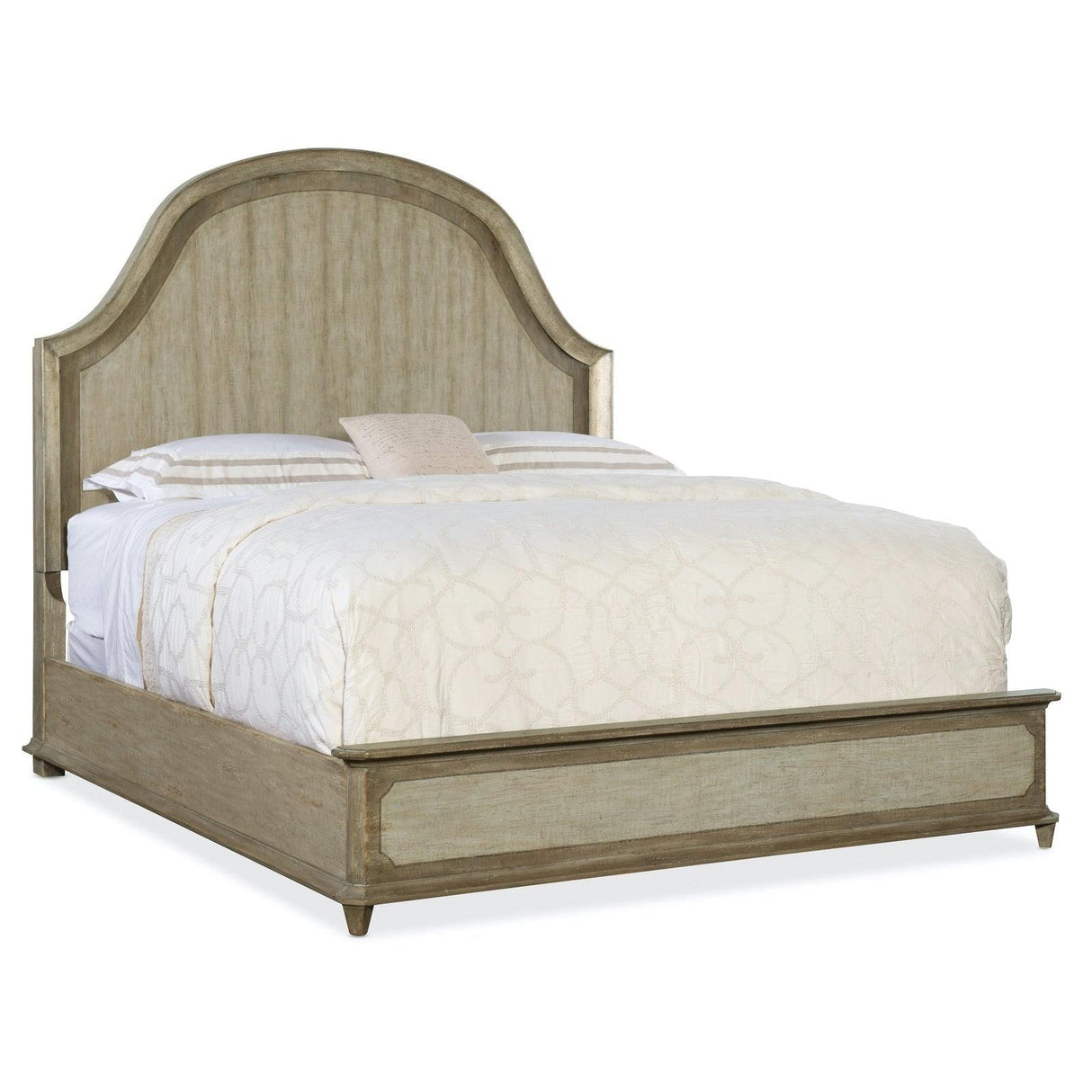 Bedroom Alfresco Lauro King Panel Bed with Metal | Hooker | Home Elegance USA