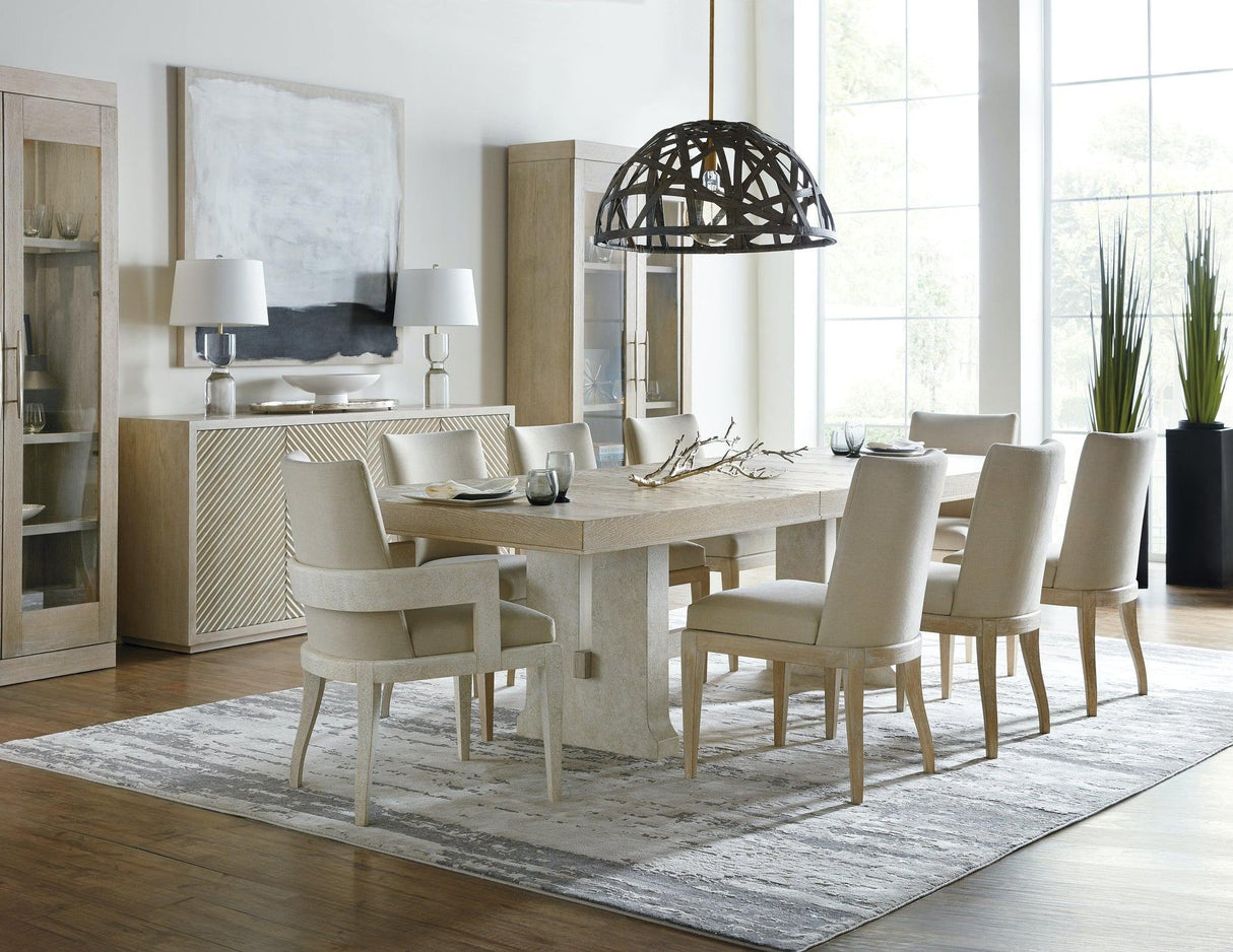 Cascade Rectangle Dining Table W/1 - 22In Leaf | Hooker | Home Elegance USA