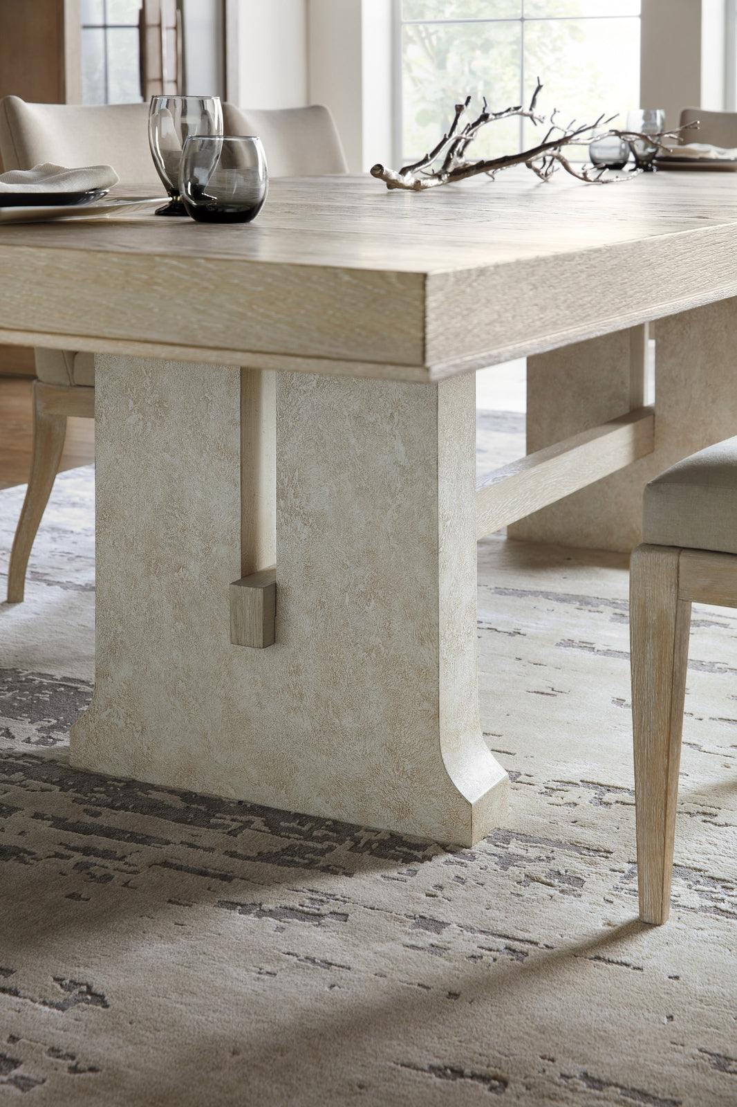 Cascade Rectangle Dining Table W/1 - 22In Leaf | Hooker | Home Elegance USA