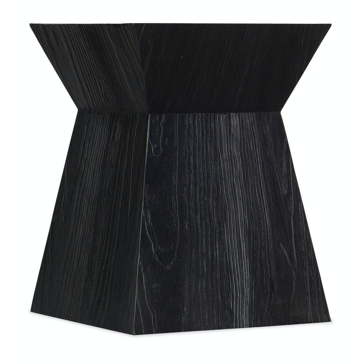 Hooker Furniture Linville Falls Shou Sugi Ban End Table