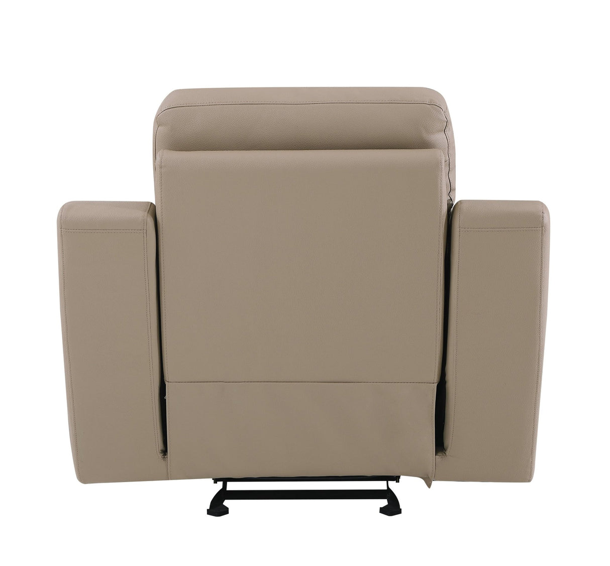 Global United Reclining Modern Leather Air Upholstered Chair