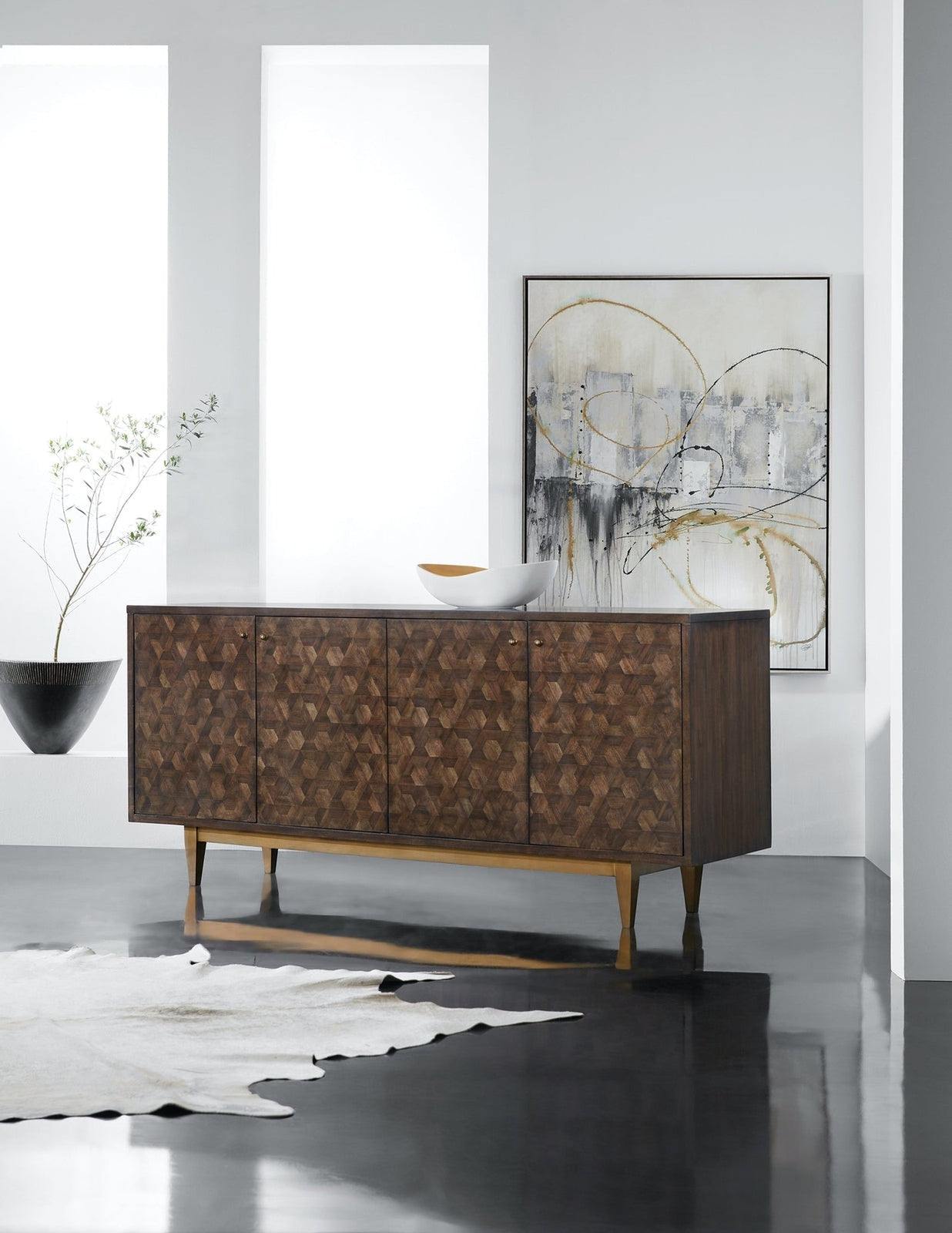 Alpine Four - Door Credenza | Hooker | Home Elegance USA