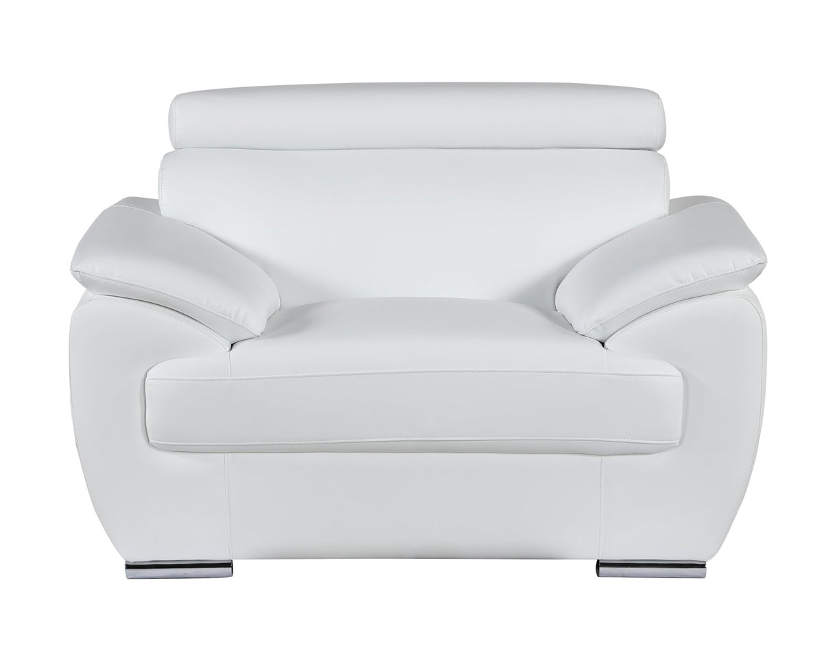 Genuine Leather Chair - Home Elegance USA
