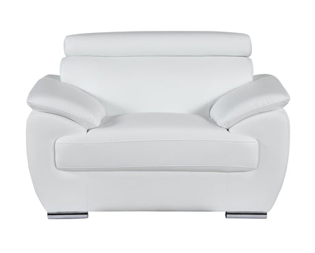 Genuine Leather Chair - Home Elegance USA