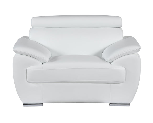 Genuine Leather Chair - Home Elegance USA
