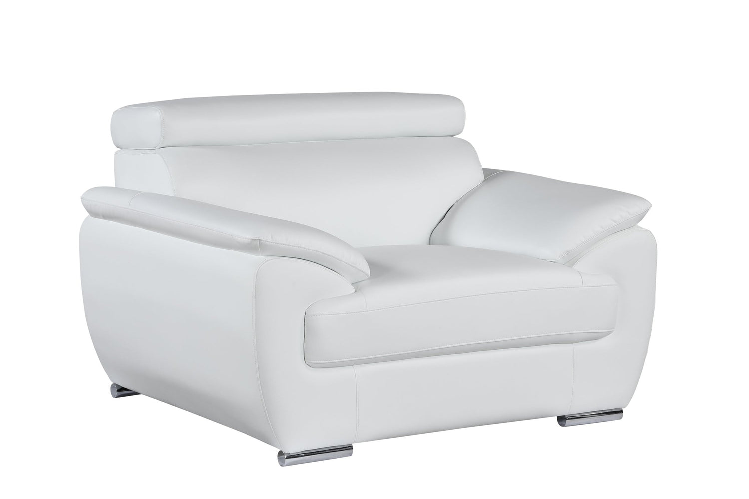 Genuine Leather Chair - Home Elegance USA