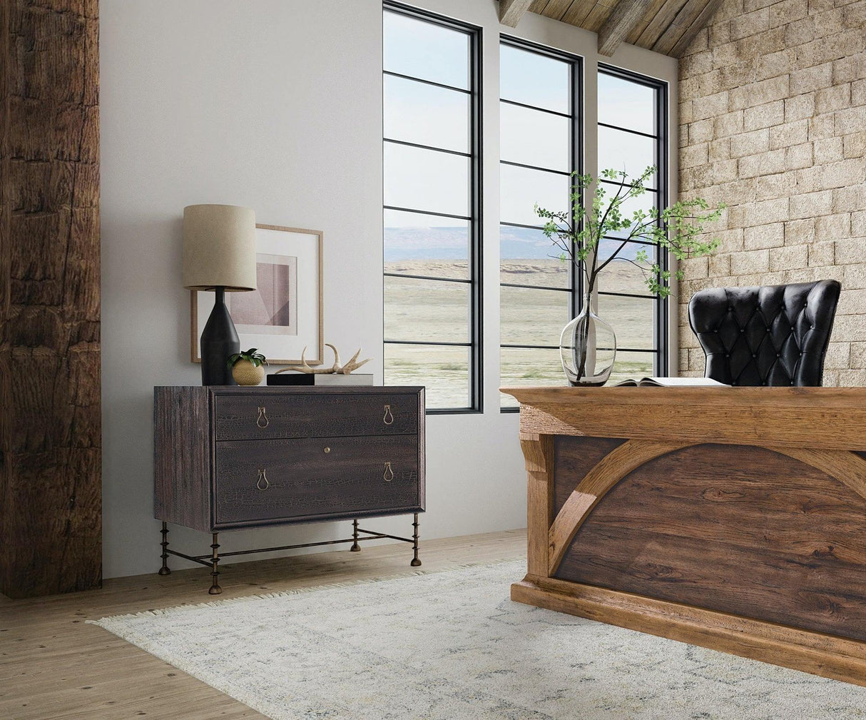 Big Sky Lateral File Cabinet | Hooker | Home Elegance USA