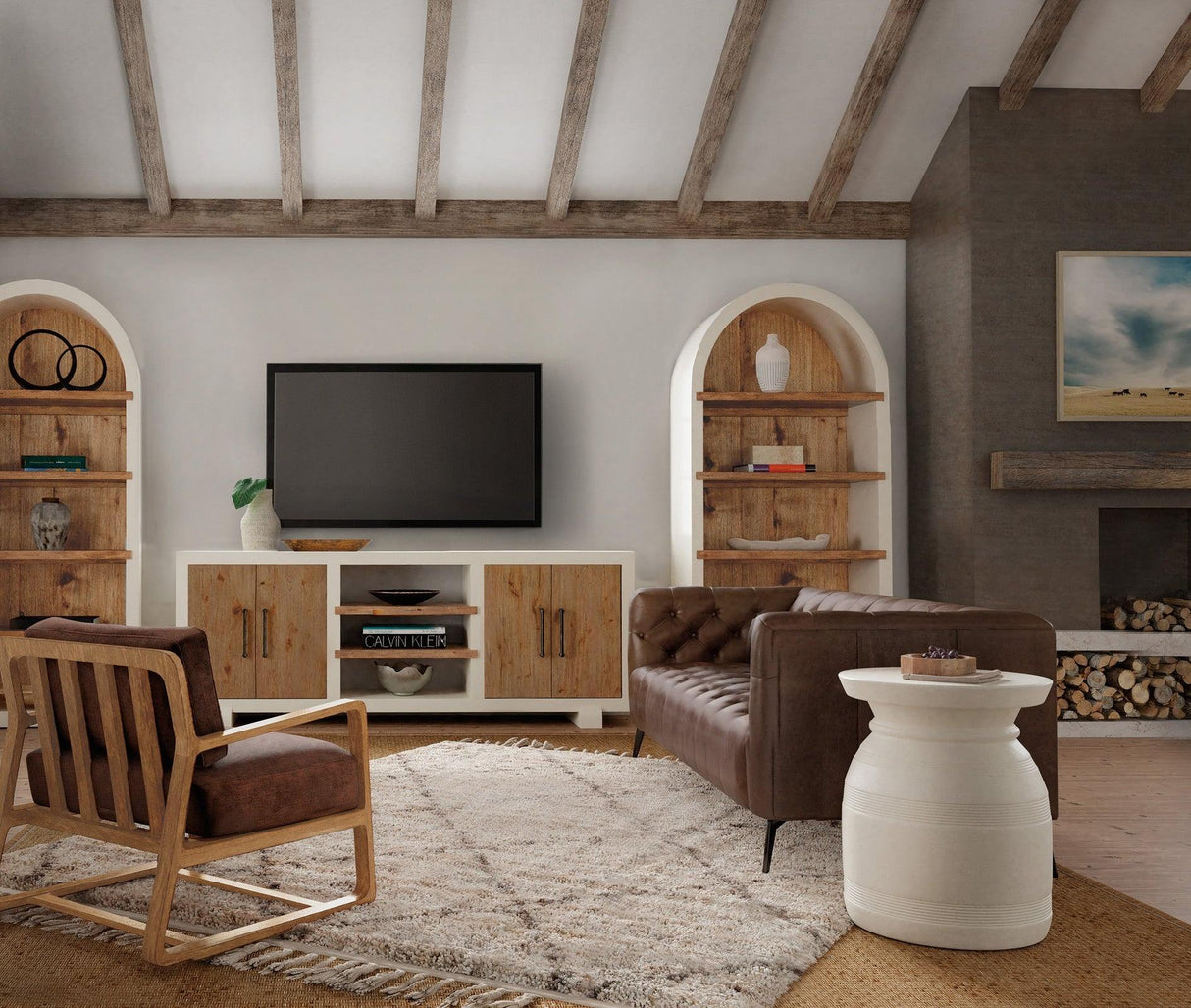 Big Sky Tahoe Entertainment Console | Hooker | Home Elegance USA