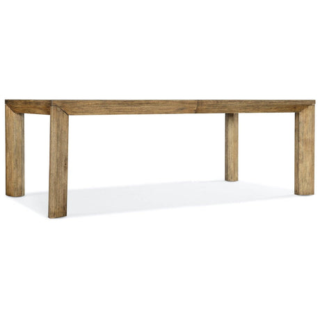 Big Sky Leg Extendable Dining Table With 1 - 24 In Leaf | Hooker | Home Elegance USA