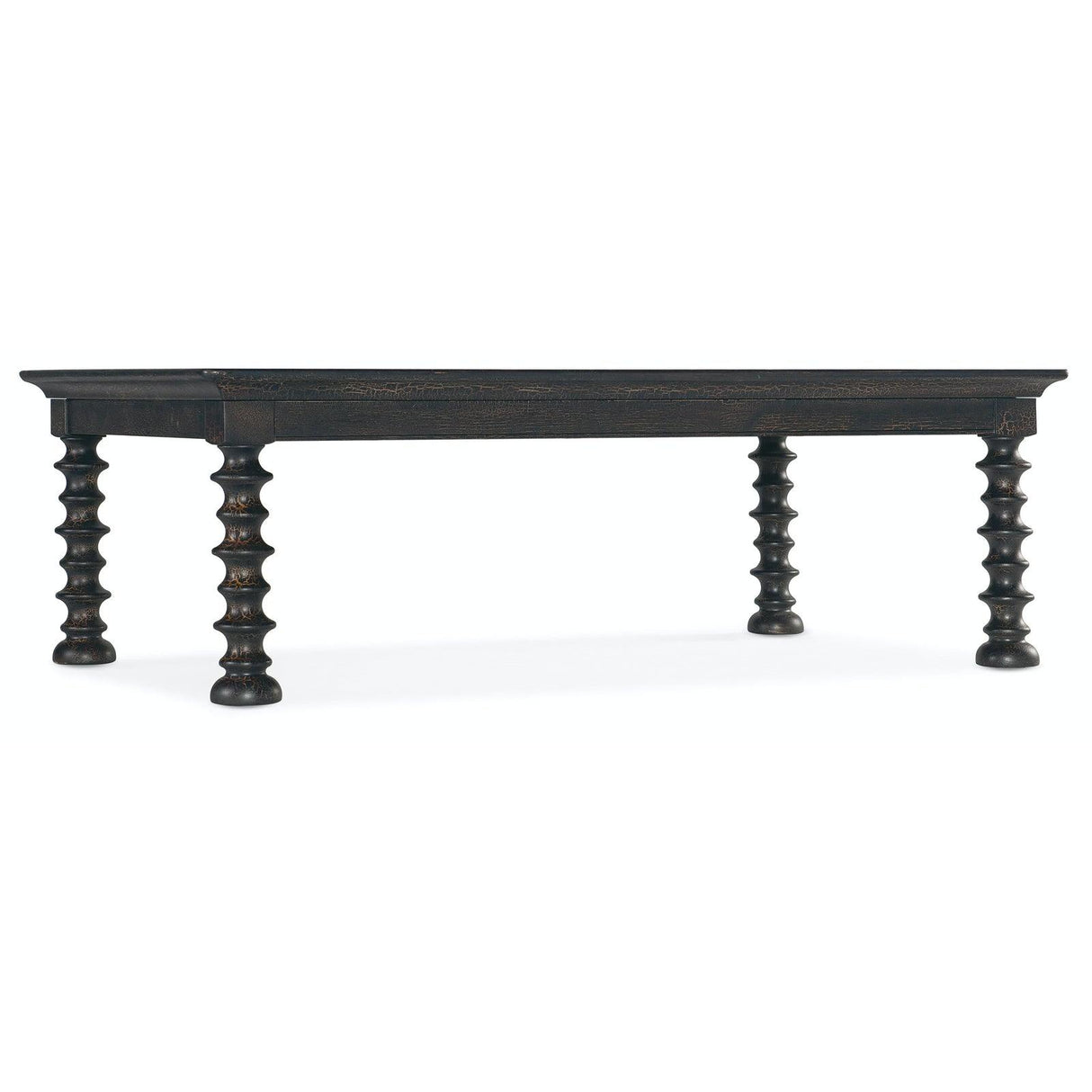 Big Sky Turned Leg Cocktail Table | Hooker | Home Elegance USA