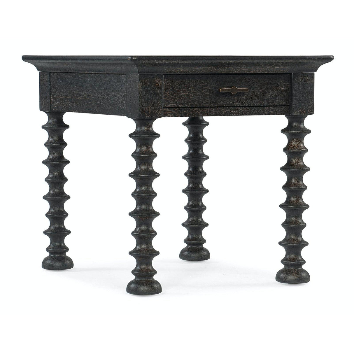Big Sky Turned Leg End Table | Hooker | Home Elegance USA