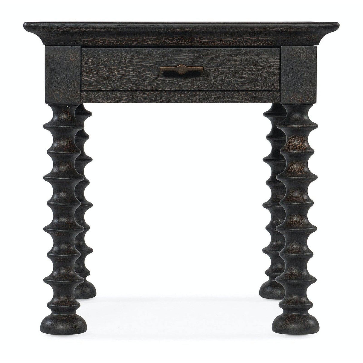 Big Sky Turned Leg End Table | Hooker | Home Elegance USA